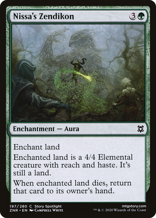 Nissa's Zendikon (ZNR-197) (Foil)