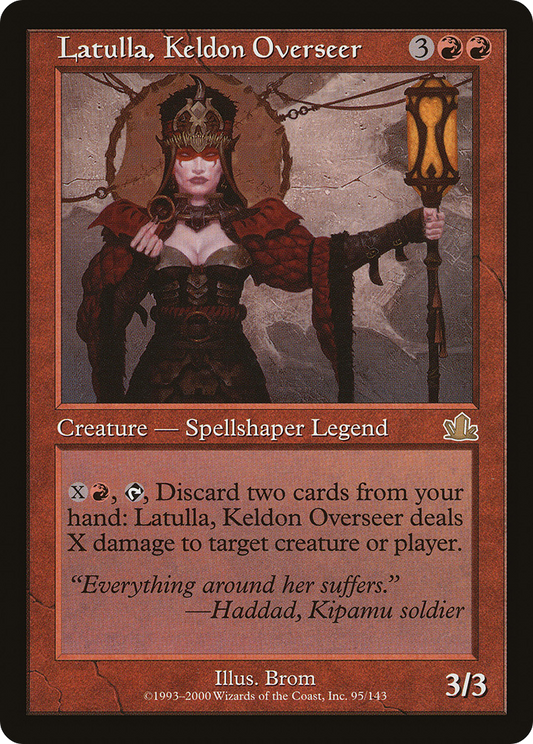Latulla, Keldon Overseer (PCY-095) (Foil)