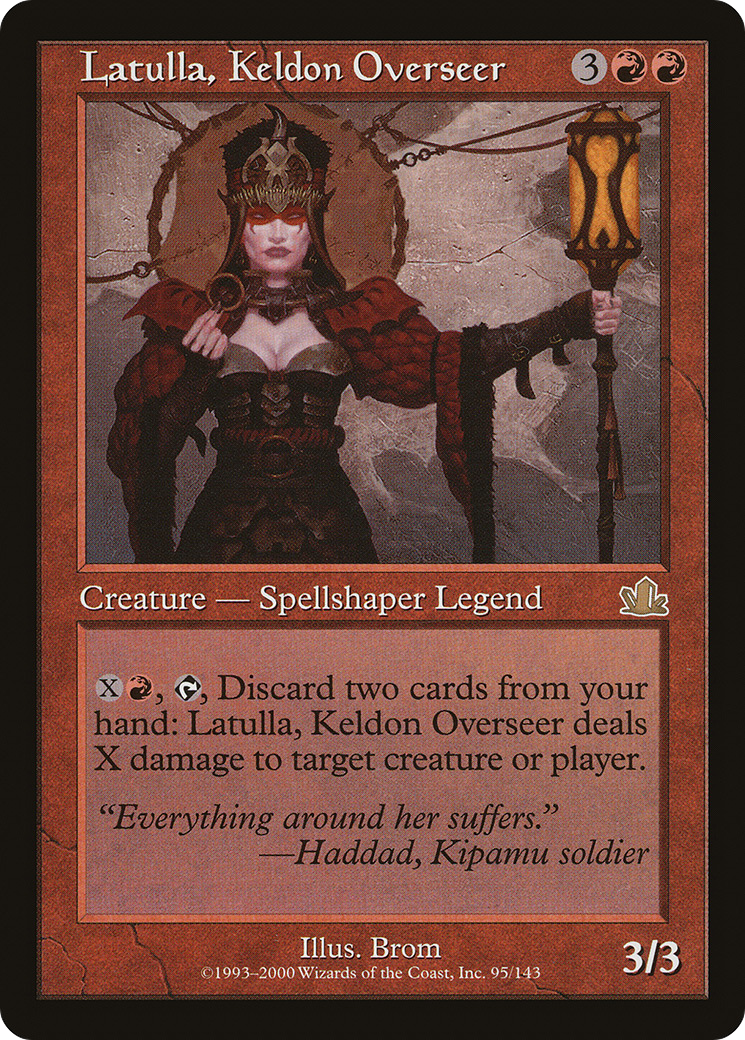 Latulla, Keldon Overseer (PCY-095)
