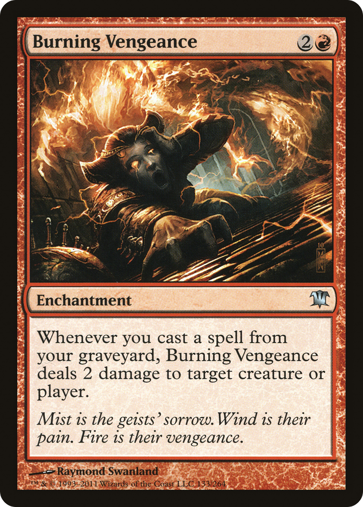 Burning Vengeance (ISD-133) (Foil)