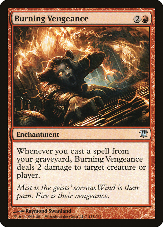 Burning Vengeance (ISD-133) (Foil)