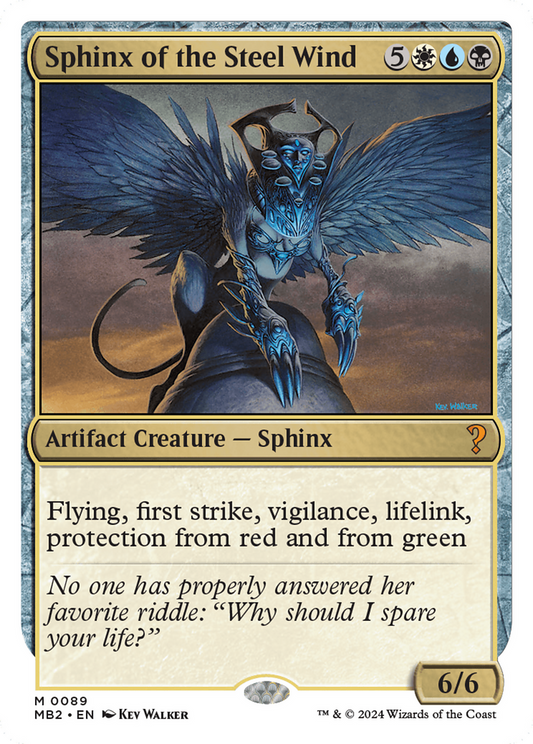 Sphinx of the Steel Wind (MB2-089)