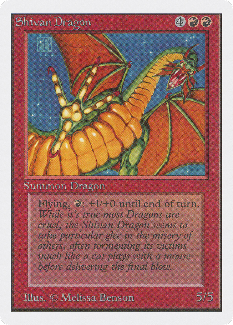 Shivan Dragon (2ED-175)