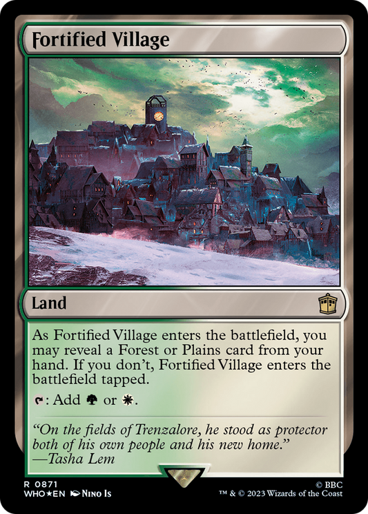 Fortified Village (WHO-871) (Surge Foil)