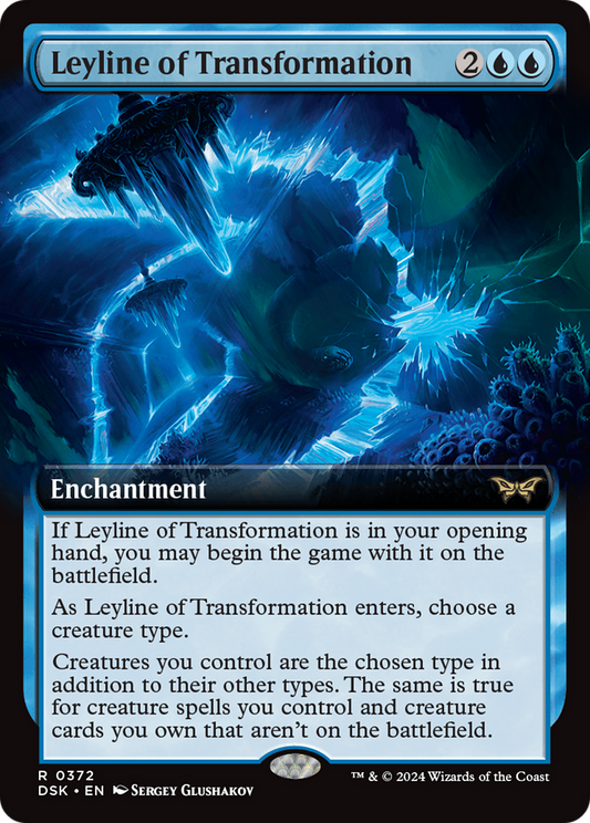 Leyline of Transformation (DSK-372) (Extended Art) (Foil)