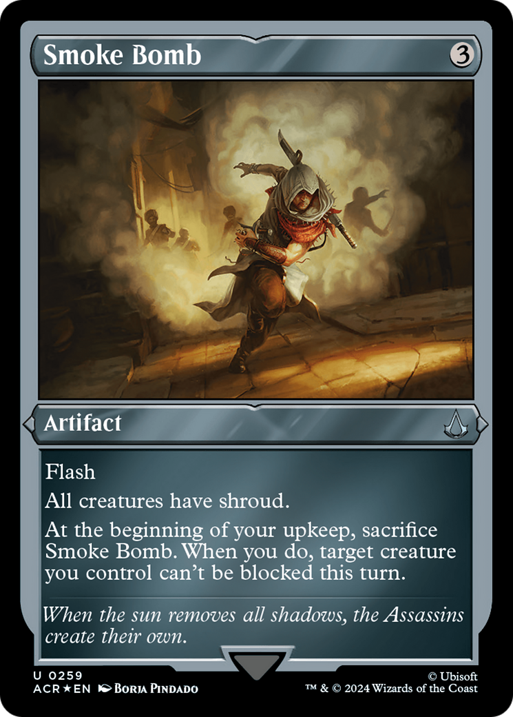 Smoke Bomb (ACR-259) (Etched Foil)