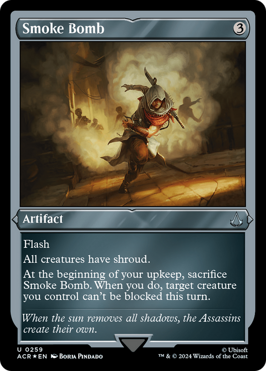 Smoke Bomb (ACR-259) (Etched Foil)