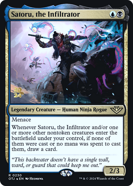 Satoru, the Infiltrator (PRE-230S) (Foil)