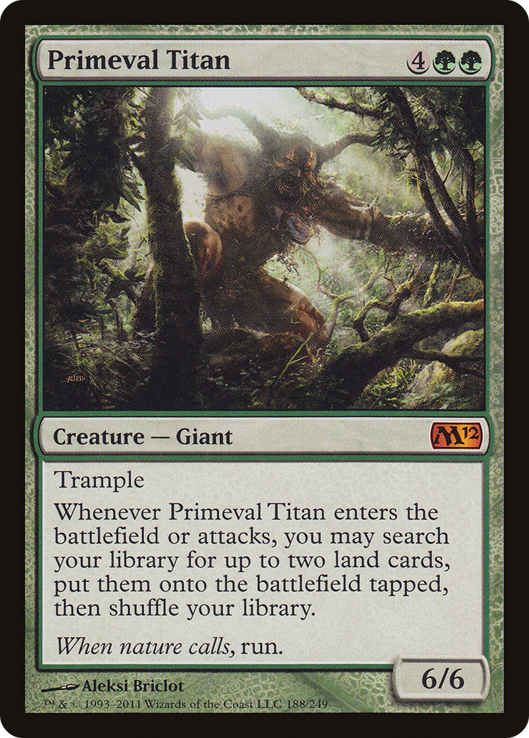 Primeval Titan (M12-188) (Foil)