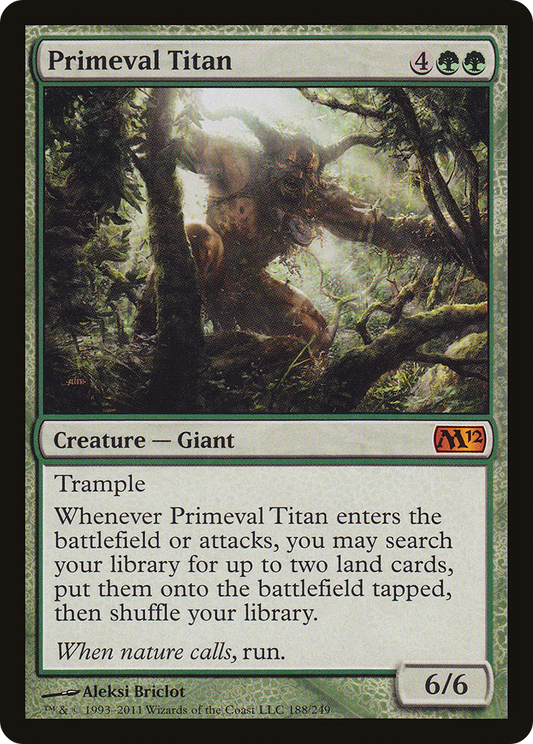 Primeval Titan (M12-188) (Foil)