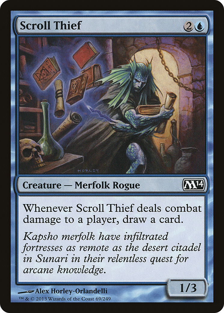 Scroll Thief (M14-069) (Foil)