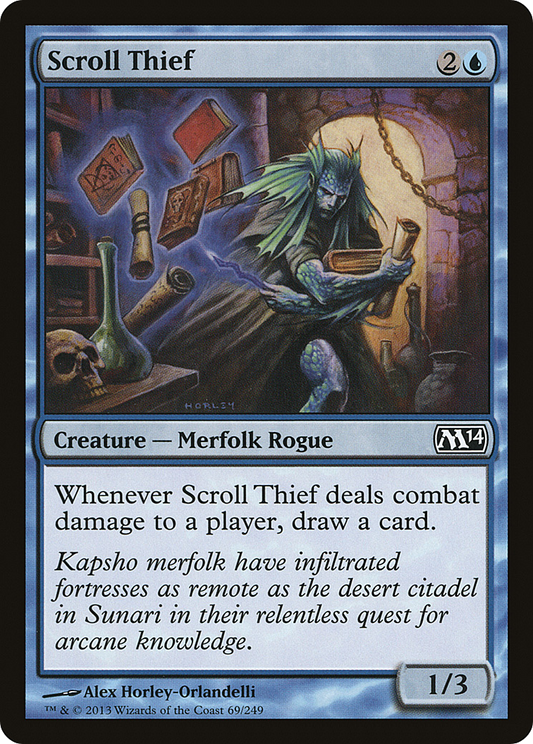Scroll Thief (M14-069) (Foil)