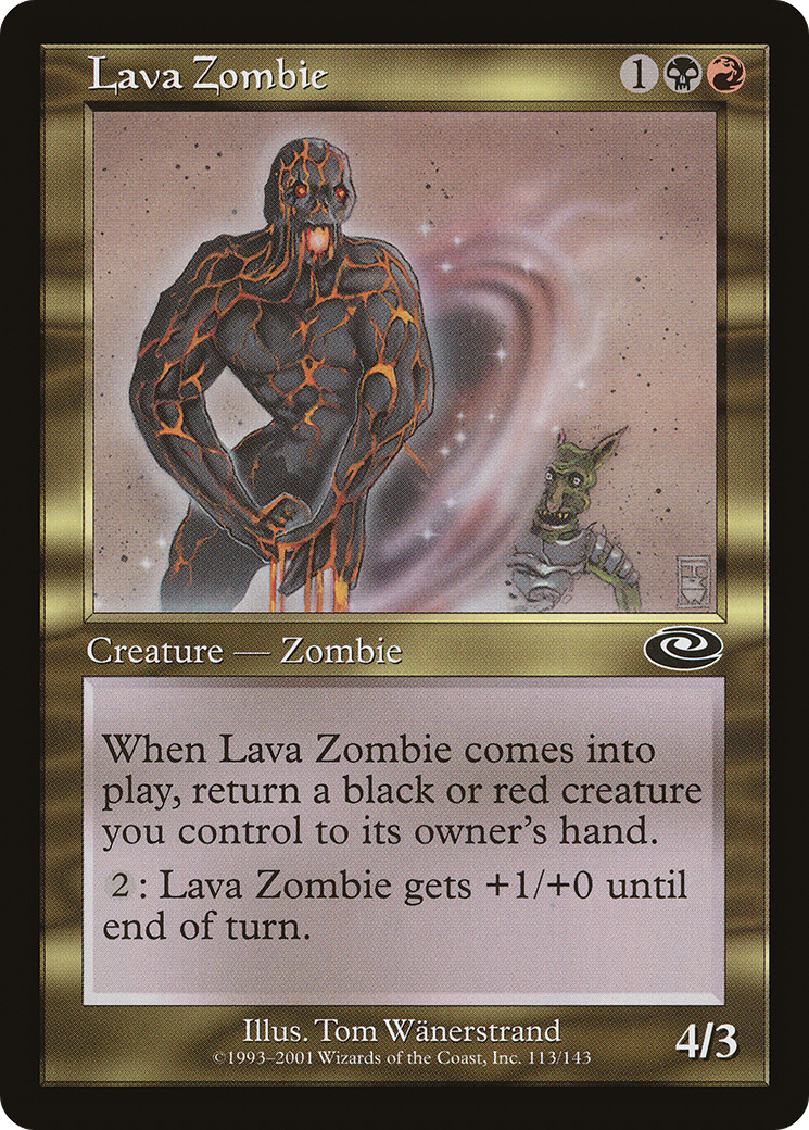 Lava Zombie (PLS-113) (Foil)
