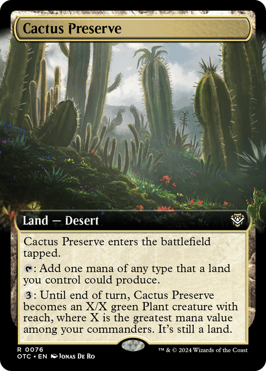Cactus Preserve (OTC-076) (Extended Art)