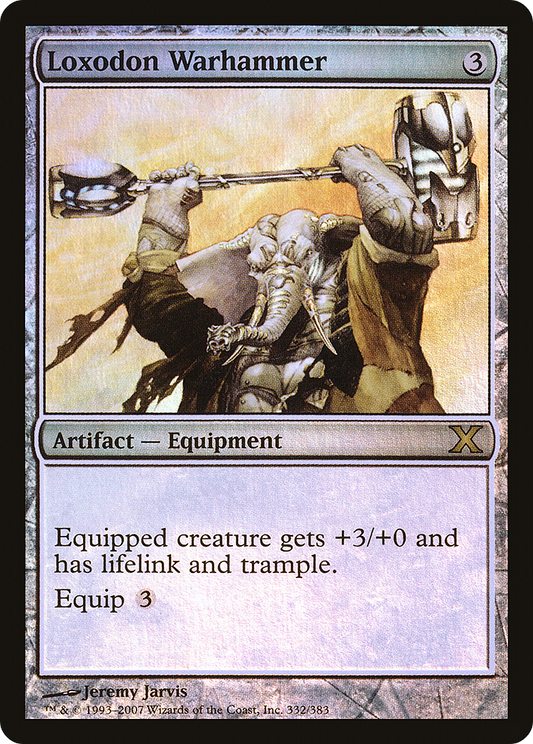 Loxodon Warhammer (10E-332★) (Foil)