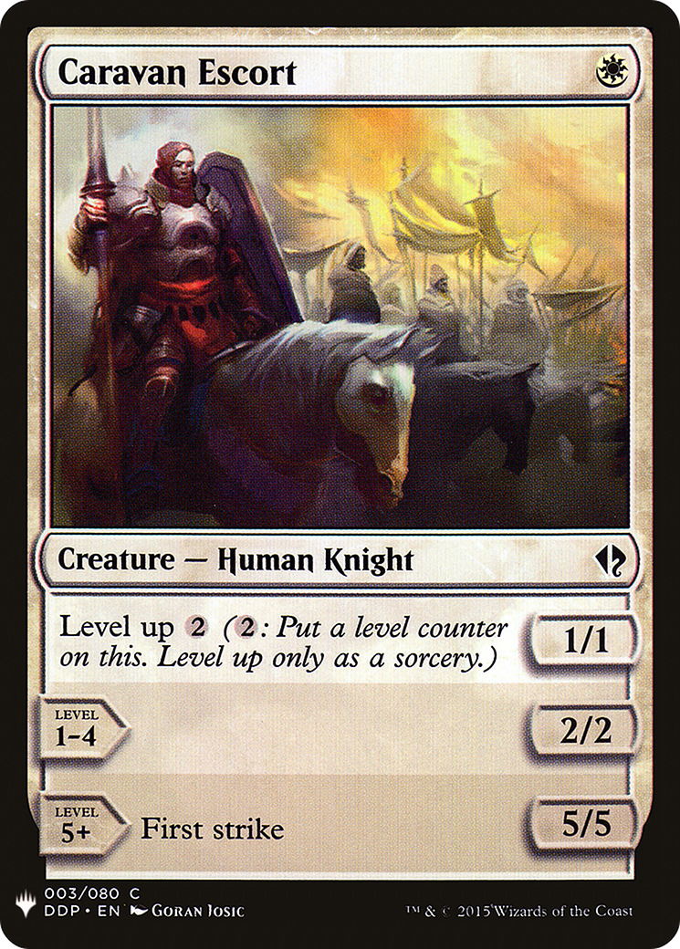 Caravan Escort (LIST-DDP-3)