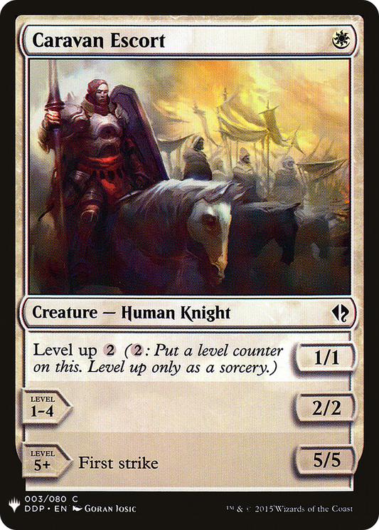 Caravan Escort (LIST-DDP-3)