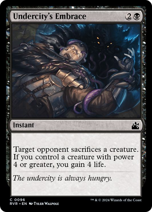 Undercity's Embrace (RVR-096) (Foil)