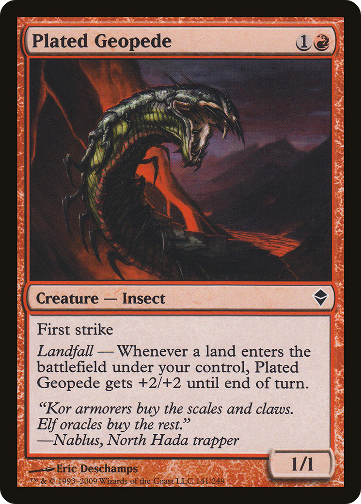 Plated Geopede (ZEN-141) (Foil)