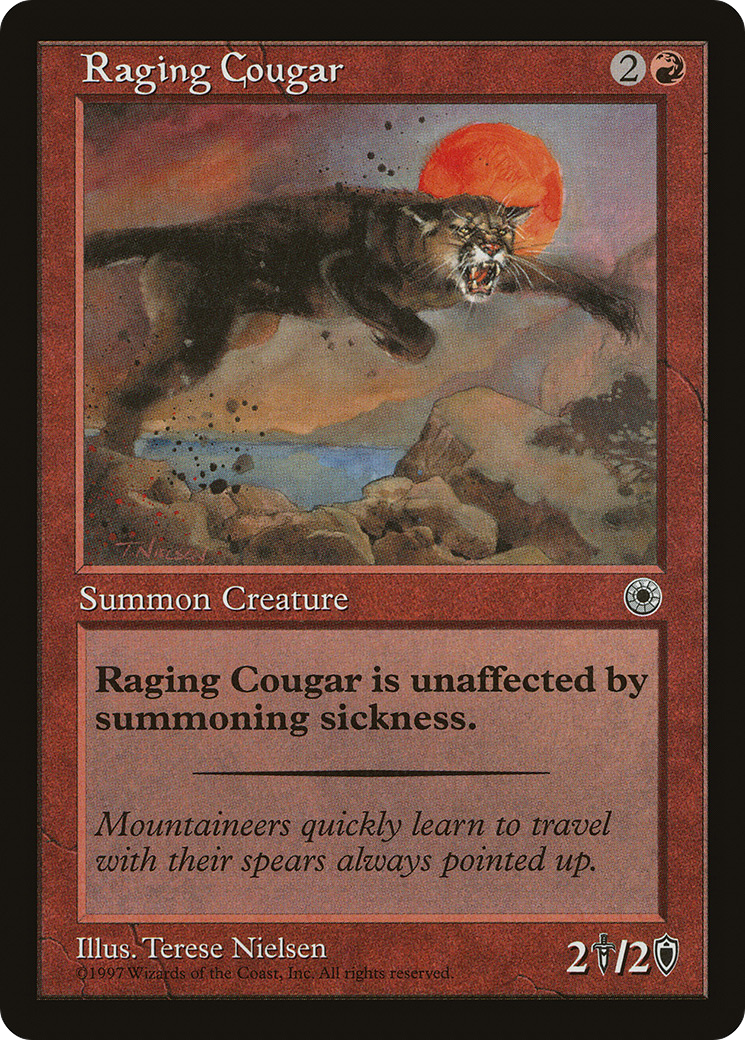 Raging Cougar (POR-144)