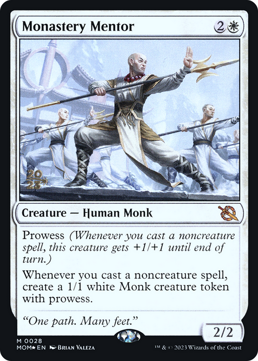 Monastery Mentor (PRE-28S) (Foil)