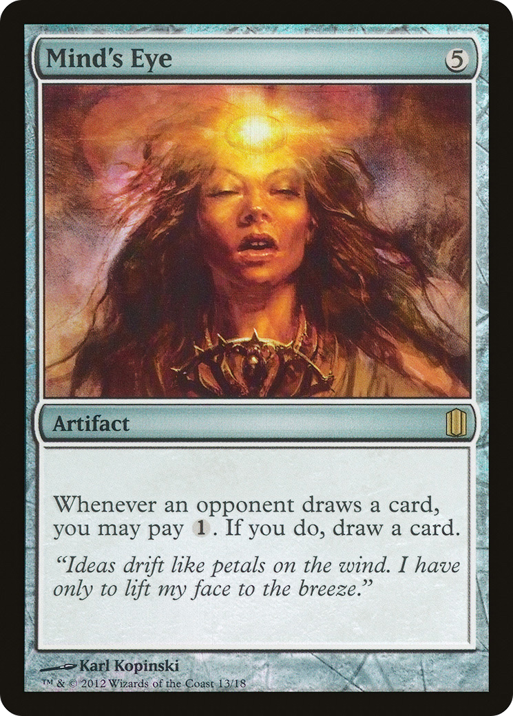 Mind's Eye (CM1-013) (Foil)