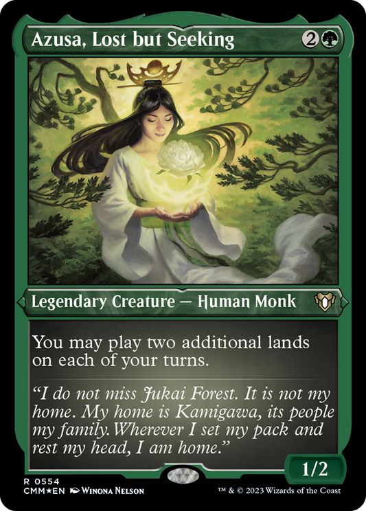 Azusa, Lost but Seeking (CMM-554) (Etched Foil)