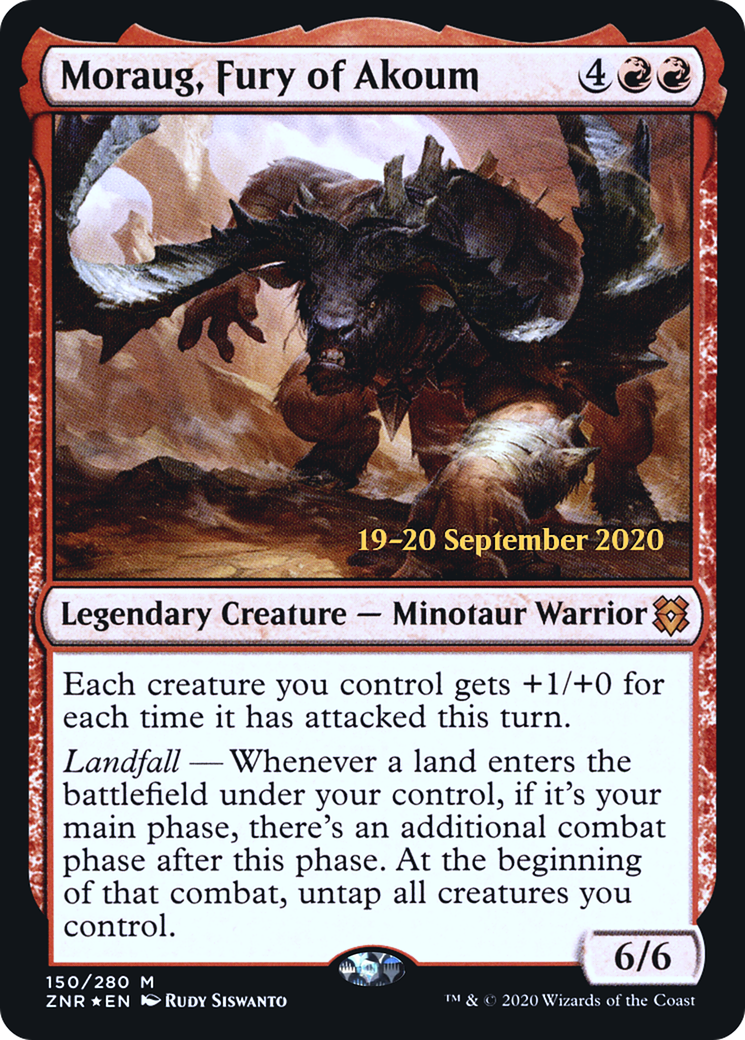 Moraug, Fury of Akoum (PRE-150S) (Foil)