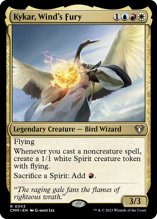 Kykar, Wind's Fury (CMM-343) (Foil)