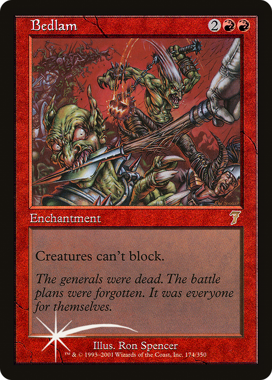 Bedlam (7ED-174★) (Foil)