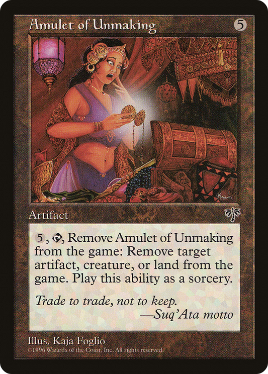 Amulet of Unmaking (MIR-293)