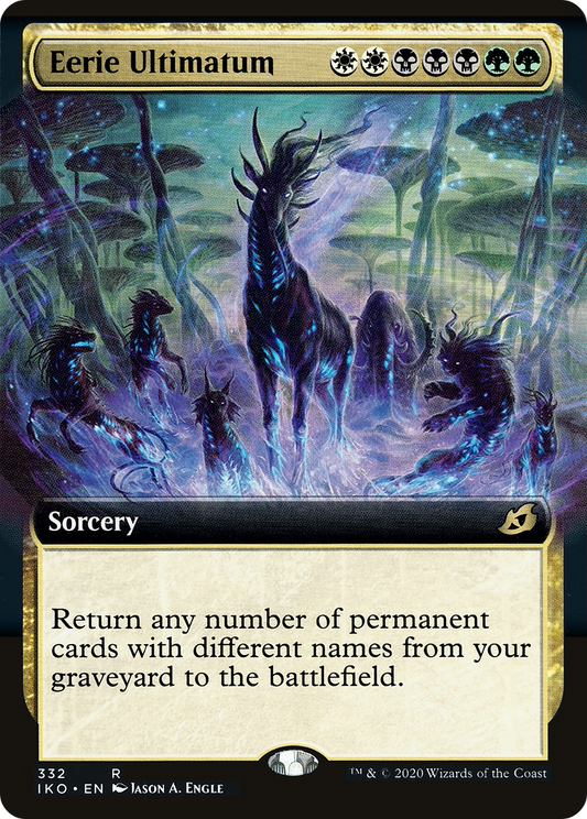 Eerie Ultimatum (IKO-332) (Extended Art) (Foil)