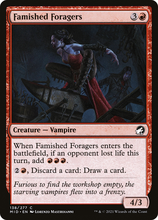 Famished Foragers (MID-138) (Foil)