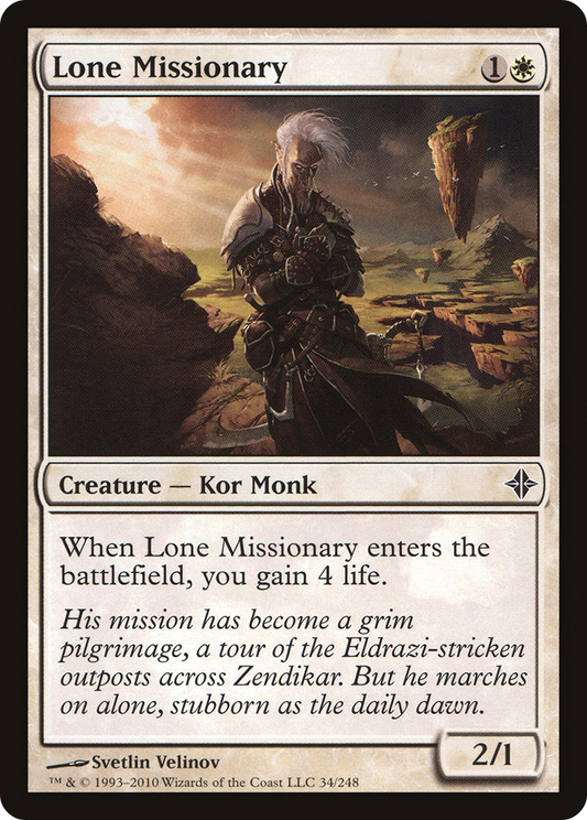 Lone Missionary (ROE-034) (Foil)