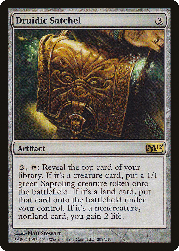 Druidic Satchel (M12-207) (Foil)