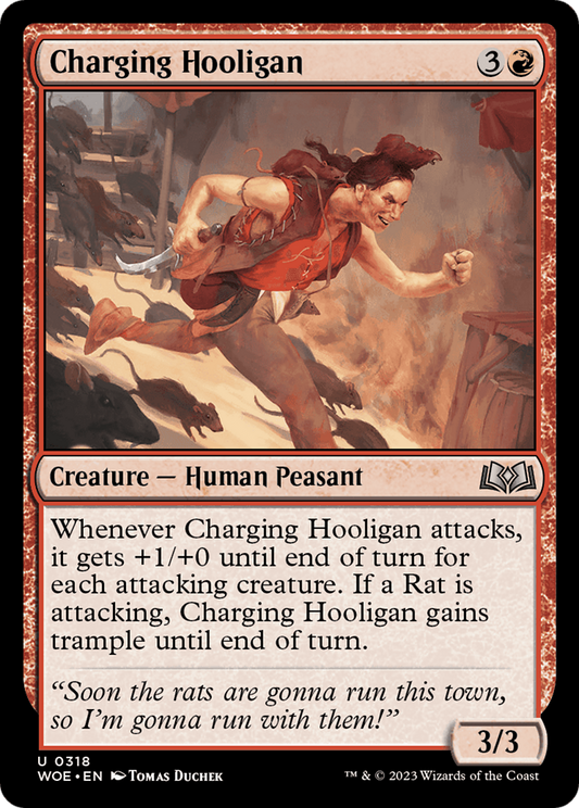 Charging Hooligan (WOE-318) (Foil)