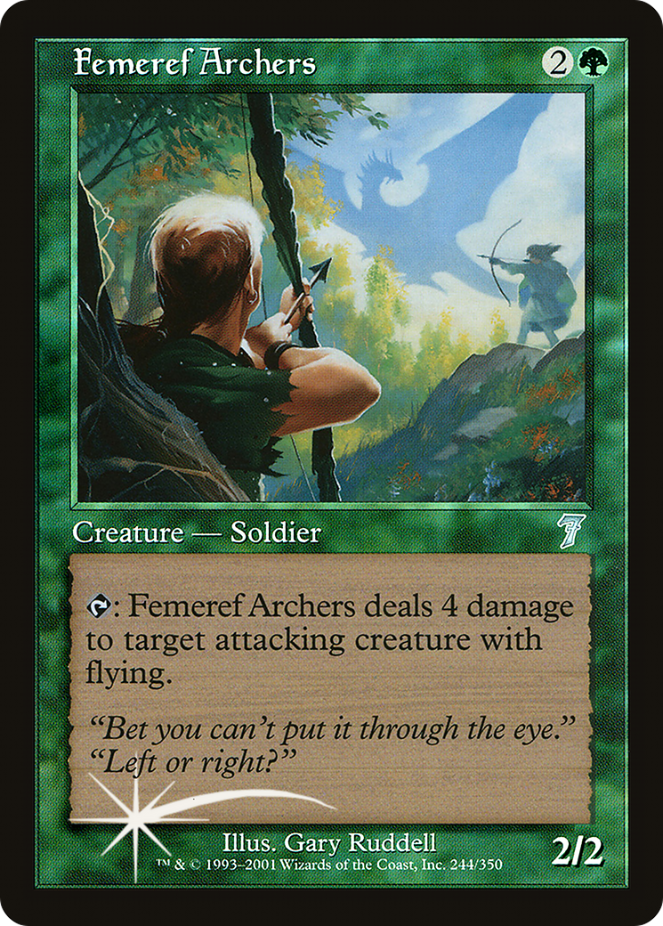 Femeref Archers (7ED-244★) (Foil)
