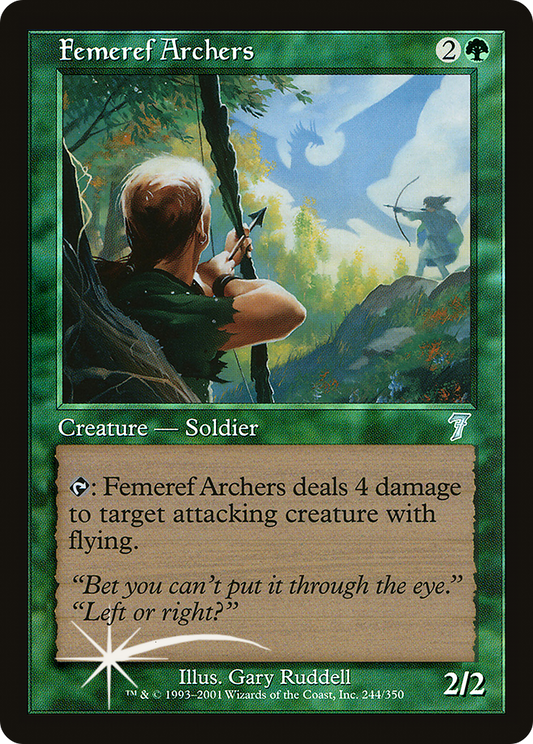 Femeref Archers (7ED-244★) (Foil)