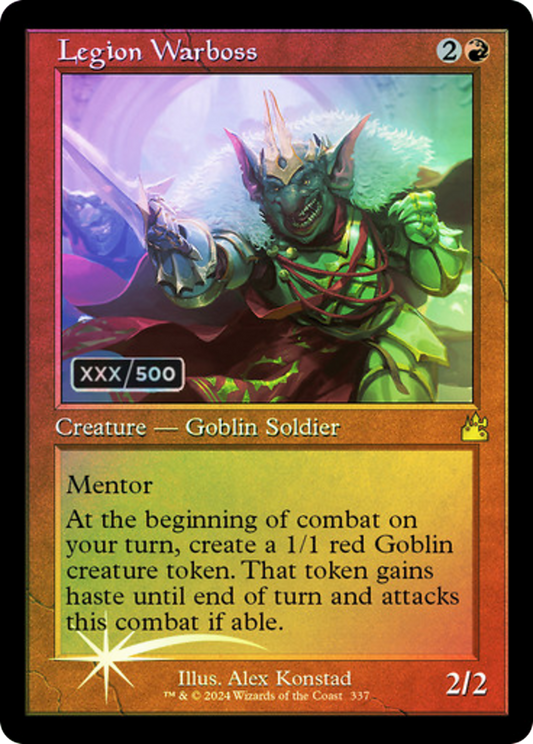 Legion Warboss (RVR-337Z) (Foil) (Serialized)