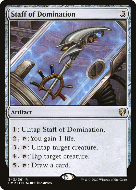 Staff of Domination (CMR-343) (Foil)