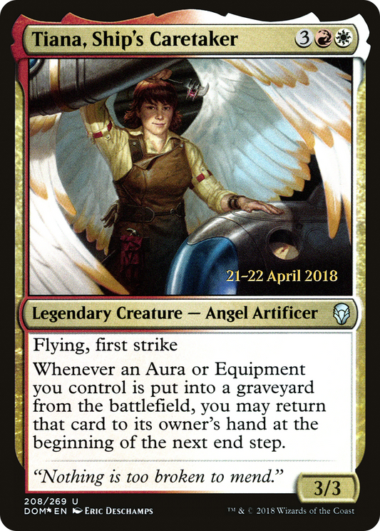 Tiana, Ship's Caretaker (PRE-208S) (Foil)