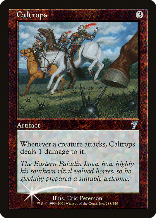 Caltrops (7ED-288★) (Foil)