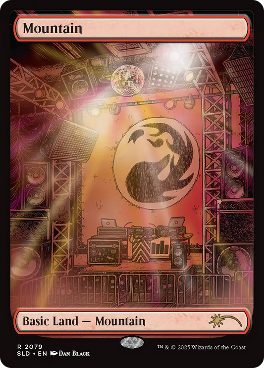 Mountain (SLD-2079) (Full Art) (Borderless)