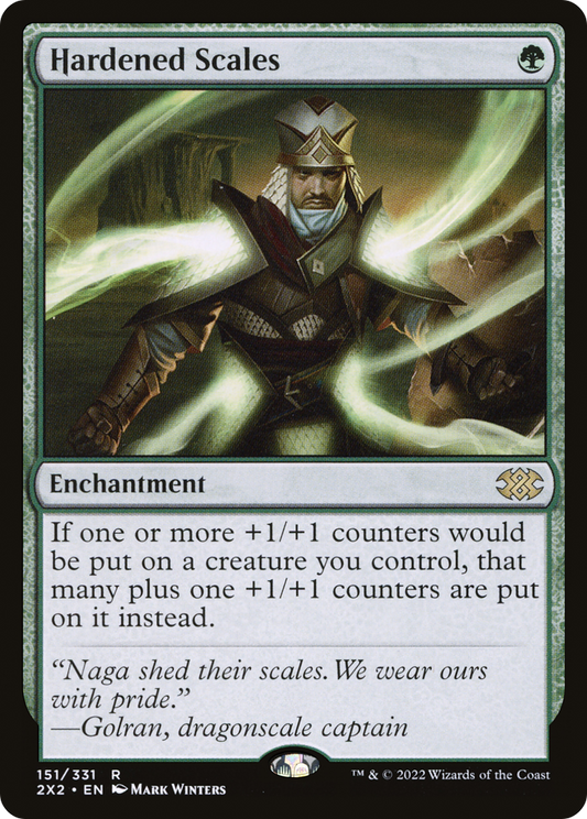 Hardened Scales (2X2-151) (Foil)