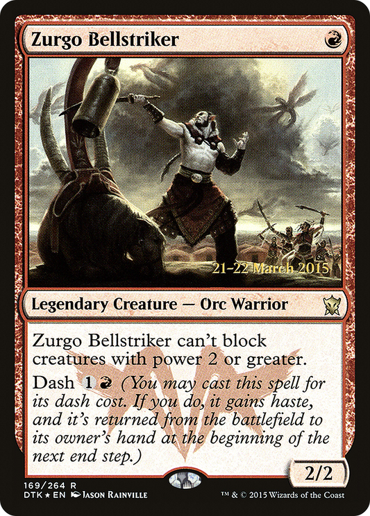 Zurgo Bellstriker (PRE-169S) (Foil)