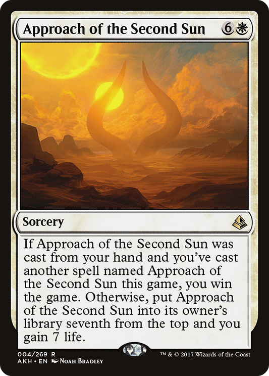 Approach of the Second Sun (AKH-004) (Foil)