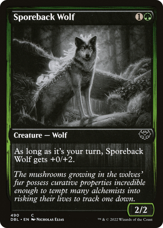Sporeback Wolf (DBL-490) (Foil)