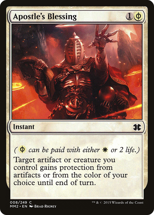 Apostle's Blessing (MM2-008) (Foil)