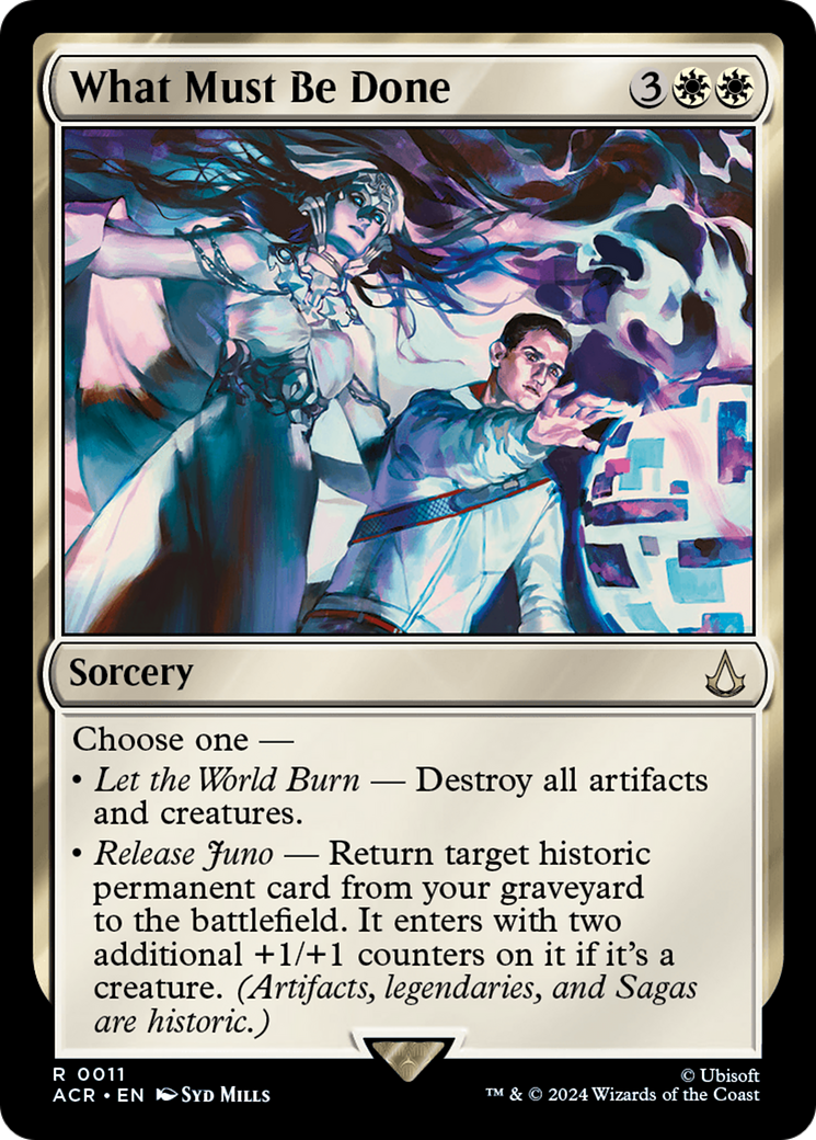 What Must Be Done (ACR-011)