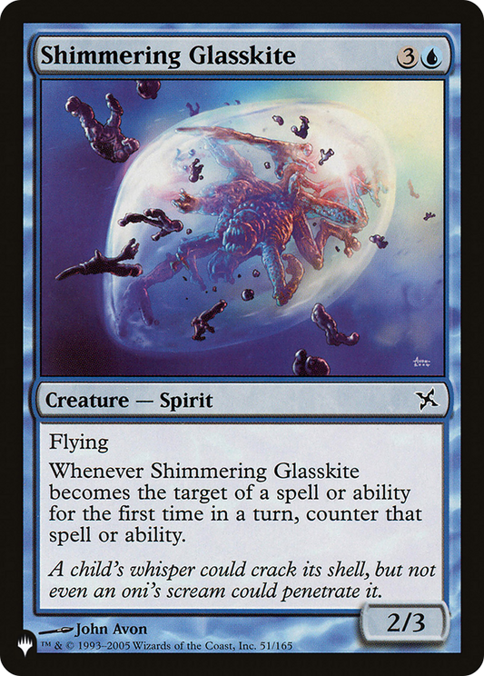 Shimmering Glasskite (LIST-BOK-51)